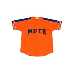 Vintage Starter New York Mets Embroidered Logo Mens Large Rare Y2K Jersey